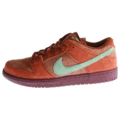 NIKE SB (ナイキエスビー) DUNK LOW PRO PRM MYSTIC RED AND ROSEWOOD DV5429-601 ダンク プロ プレミアム ローカットスニーカー オレンジ US10/28.0cm