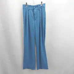 ◇ Θ me+em select ミームセレクト タック入り パンツ サイズ M ブルー系 レディース E  【1502030046526】