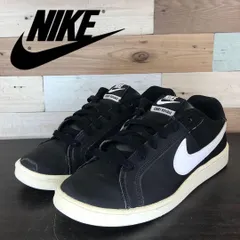 NIKE COURT ROYALE ナイキ ウィメンズ コート ロイヤル BLACK WHITE ブラック ホワイト 24cm U10177 749867-010