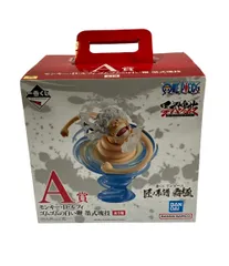 美品 ONE PIECE フィギュア モンキー・D・ルフィ ゴムゴムの白い鞭 墨式塊技 A賞 一番くじ バンダイ
