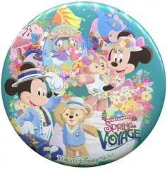 【中古】バッジ・ピンズ(キャラクター) 集合 缶バッジ 「ミッキーとダッフィーのスプリングヴォヤッジ2013」 東京ディズニーシー限定