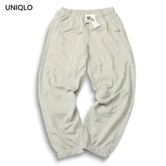 【新品 24AW】 UNIQLO ユニクロ 通年 KAWS + WARHOL カウズ + ウォーホル★ スウェット パンツ Sz.M　メンズ グレー 未使用