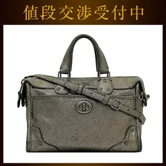 コーチ ２way バッグ ゴールド 33684 ハンドバッグ レザー 中古