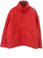 UNUSED アンユーズド 22AW QUILTING BLOUSON キルティングナイロンブルゾン レッド 4のサムネイル