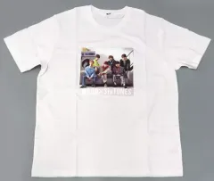 【中古】衣類 SixTONES フォトTシャツ ホワイト 「WEGO×SixTONES」 WEGO会員限定抽選プレゼント当選品のサムネイル