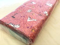 ◆ 生地まるっと1本買い! ◆ ムーミン　ガーゼ　レッド