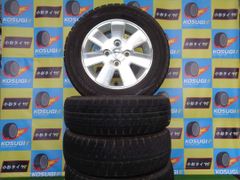 アトレー純正ホイール　4.5J-13　4H100　+45　ダンロップ　ウィンターマックスWM02　165/65R13　中古スタッドレスセット　4本　神奈川県