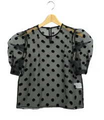 USAGI ONLINE限定カラー】RAFFLE FRILL TOPS（シャツ/ブラウス