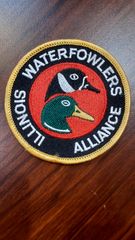 ヴィンテージワッペン ILLINOIS WATERFOWLERS ALLIANCE ビンテージワッペン