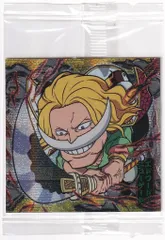 バンダイ にふぉるめーしょん ワンピース大海賊シールウエハース LOG.5/2671904 エドワード・ニューゲート【SR】 7