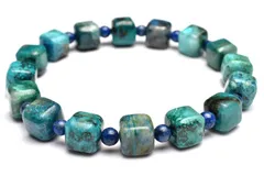 アズマラカイトラピスラズリクリソコラ迫力ある逸品‼️SALE中 クリソコラ/マラカイト 62mm丸玉