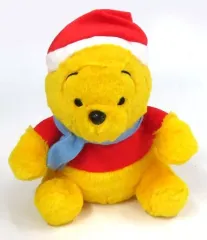 【中古】ぬいぐるみ プーさん Mぬいぐるみ クリスマスVer. “プー＆イーヨー” 「くまのプーさん」
