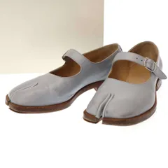 Maison Margiela22 メゾン マルジェラ 23SS Tabi 足袋 ストラップレザーシューズ S39WL0119 ブルー 36のサムネイル