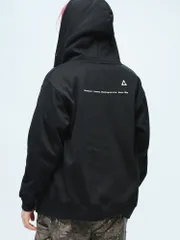 GERRY (ジェリー) 裏起毛 刺繍＆プリント フルジップ パーカー