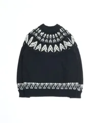 COOHEM コーヘン KOUHEN NORDIC KNIT PULLOVER L size 交編 ノルディック ニット プルオーバー ウールのサムネイル