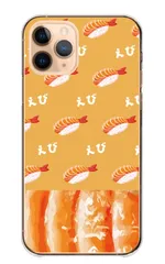 Galaxy A53 5G SC-53C SCG15 ケース カバー ギャラクシーA53 スマホケース ハードケース えび エビ 海老 寿司 すし シュール おもしろい 面白 可愛い かわいい レトロ カラー02