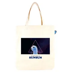 パペットスンスン ぴょこっとトートバッグ スペーシー トートバッグ バッグ お買い物 サブバッグ 散歩 鞄 かばん 小物収納 ショッピング 通勤 通学