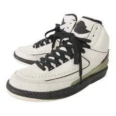 ナイキ NIKE × アママニエール A MA MANIERE 美品 AIR JORDAN2 RETRO SP Airness / Sail and Burgundy DO7216-100 スニーカー エアジョーダン2 US8.5 26.5cm 白系のサムネイル