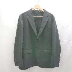 ◇ ⊇ UNIQLO ユニクロ 長袖 テーラードジャケット サイズL ブラック メンズ E  【1502030003925】