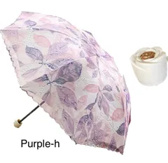 傘　日傘　折りたたみ傘 花刺繍 梅雨対策 大きい傘 レディース傘 晴雨兼用 紫外線遮蔽 8本骨 UVカット 完全遮光 収納ポーチ付き 台風対応