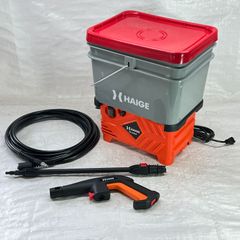 【展示品】【お買い得！】 高圧洗浄機 電動 最大吐出力15MPa 最大吐出水量420L/h 貯水タンク 吸水ホース付き HG-KPR6T 【412-5】