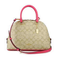 新品 コーチ COACH ハンドバッグ KATY SATCHEL ライトベージュ
