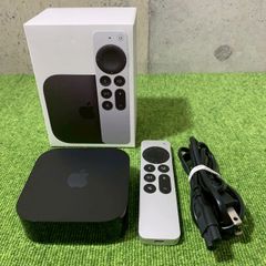 (D0831) Apple TV 4K(第3世代)Wi-Fi + Ethernet /Model A2843/容量:128ギガバイト/HDMI 2.1/リモコン付き