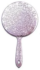 【新品・5営業日で発送】ヤマムラ メッキハンドミラー L ピンク Y-13