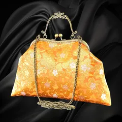 【No.218】着物リメイクバッグ、和風オリジナルバッグ、着物ショルダーバッグ