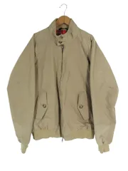 バラクータ BARACUTA  ハリントン ジャケット ジップアップ 長袖 裏地 チェック サイズ40 ベージュ QQQのサムネイル
