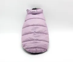 Love R 超軽量リバーシブルダウンジャケット　パープル　XLサイズ　秋冬ドッグウェア新品☆半額以下☆送料無料☆携帯袋付き☆ラブリッキー