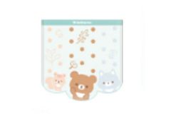 마루 [무료 배송] [리락쿠마] 미니 타월 [귀여운 점] [차이로이 곰] [리라쿠마] [산엑스] [곰] [곰] [유루 캐릭터] [RIRAKKUMA] [타오루] [핸드 타월] [손수건] [어린이] [키즈] [잡화] [굿즈]