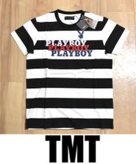 新品 TMT × PLAYBOY ボーダー Tシャツ S 定価7800円 TCS-F15PB04