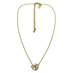 【新品】ケイトスペード アクセサリー ネックレス kate spade NEW YORK LADY マーマレード ミニペンダント O0RU1137 921 (クリア×ゴールド) アウトレット レディース【メール便(ネコポス)】