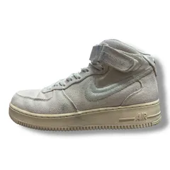 国内正規 Stussy Nike Air Force 1 Mid Fossil Stone エアフォース1 ミッド フォッシル  スニーカー DJ7841-200 ナイキ ステューシー 28.5cm 94103A1
