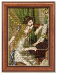 名画クロス刺繍 刺繍で憧れの名画をステッチ♪おすすめキット 本店3階 - 手芸の専門店