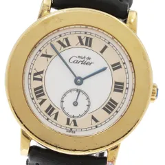 わい_2nd 品 【可動保証書付】カルティエ マストロンド 新品)CARTIER カルティエ ロンド マスト ドゥ カルティエ 40mm