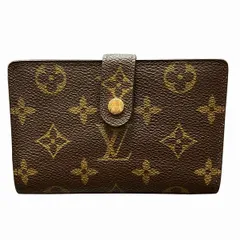 ルイヴィトン　Louis Vuitton　モノグラム　ポルト　モネ　ビエ　ヴィエノワ　M61663　がま口　2つ折り財布　レディース
