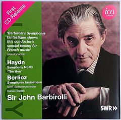 【中古】 JOHN BARBIROLLI ジョン・バルビローリ（指揮）　／　HAYDN : SYMPHONY No.83,  etc... 〔輸入盤CD〕