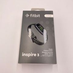 【美品】Fitbit Inspire3 Midnight【Aランク】160
