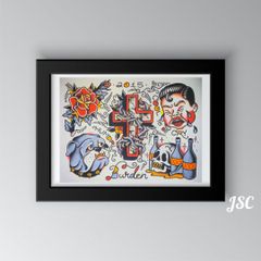 tattoo studio yamada ポスター A3サイズ - メルカリ