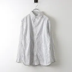 ヨウジヤマモト プリュスノアール YOHJI YAMAMOTO ＋NOIR ストライプ ロング シャツ 1/ホワイト トップス カットソー【2400014055689】のサムネイル