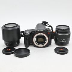 【難有品】Sony a55 18-55mm / 55-200mm レンズ2本付き