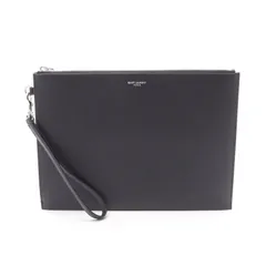 サンローランパリ SAINT LAURENT PARIS セカンドバッグ クラッチバッグ 683865BTY0N1000 ブラック レザー クラッチバッグ メンズ 未使用のサムネイル