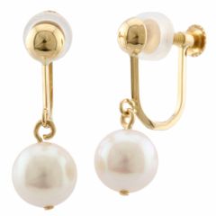 タサキ イヤリング 18金 K18イエローゴールド パール レディース  TASAKI  中古 タサキ