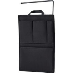 New Basic 黒 タテ バッグインバッグ HOZ100クロ ハングオーガナイザー 収納 キングジム(Kingjim)