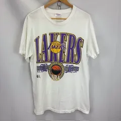 LOGO7 NBA LAKERS 90年代プリントTシャツ サイズⅬ HANESボディ使用 07052108 861のサムネイル
