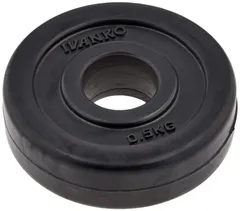 新品 IVANKO(イヴァンコ) ウェイトプレート ラバープレート バーベル 1.25kg/2.5kg 直径28mm ラバーコーティング仕上げ