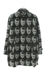 シュプリーム 18SS Jacquard Denim Trench Coat ヘルレイザー