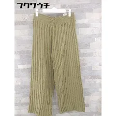 ◇ FREAK'S STORE フリークスストア ウエストゴム ワイド パンツ サイズF ベージュ レディース 【中古】 【1103230009733】のサムネイル